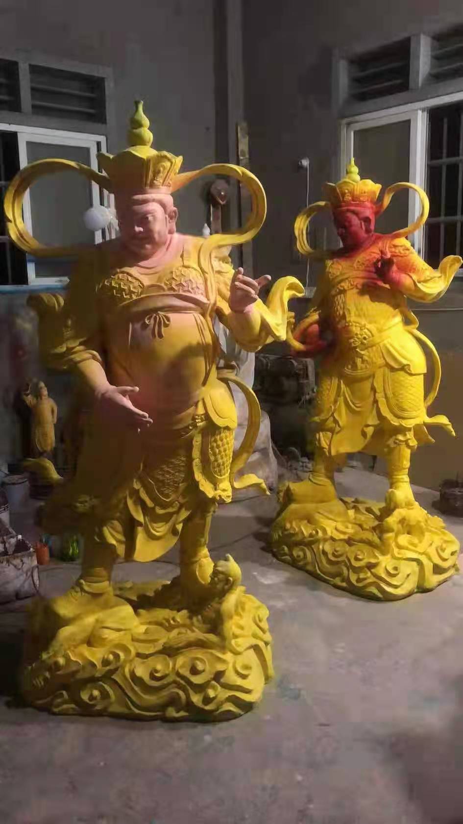 如意彩票四大天王贴金缘起